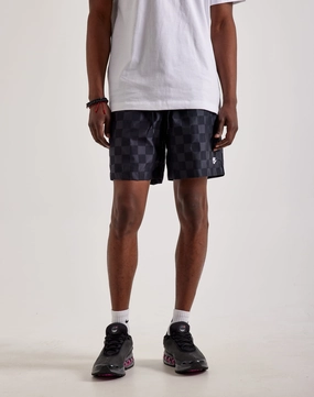 Nike Checkered Club Flow Shorts Business casual wear Fashion culture