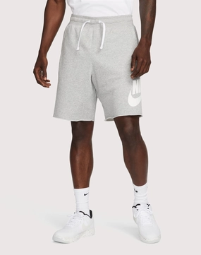Nike Club Alumni French Terry Shorts-Grey Sustainable fashion practices Fashion rental