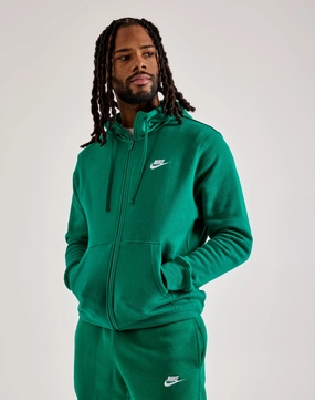 Nike Club Fleece Full-Zip Hoodie Retro fashion finds Hip - hop fashion