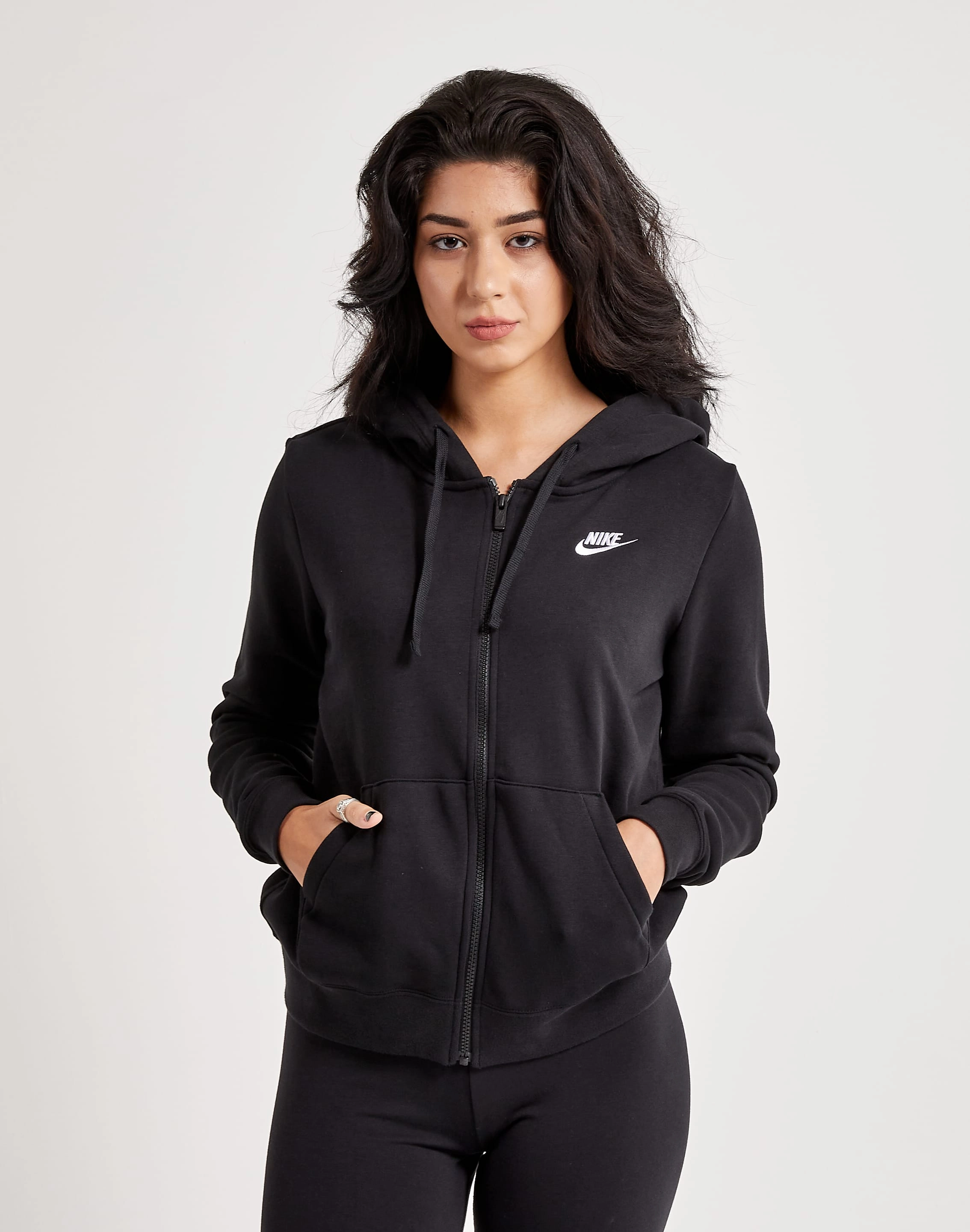 Nike Club Fleece Full-Zip Hoodie Upcycled fashion Workwear options