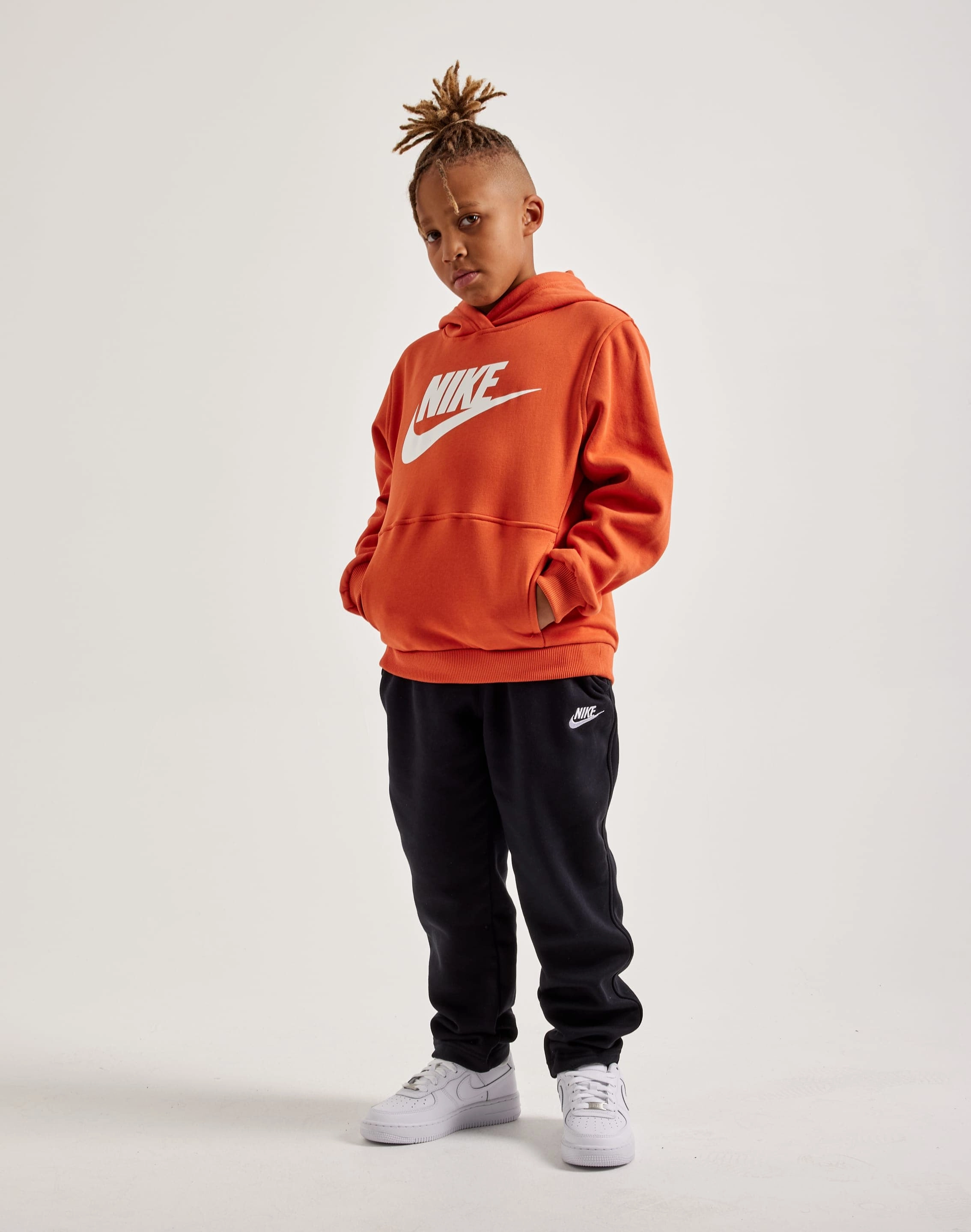 Nike Club Fleece Hoodie Grade-School Budget - friendly fashion