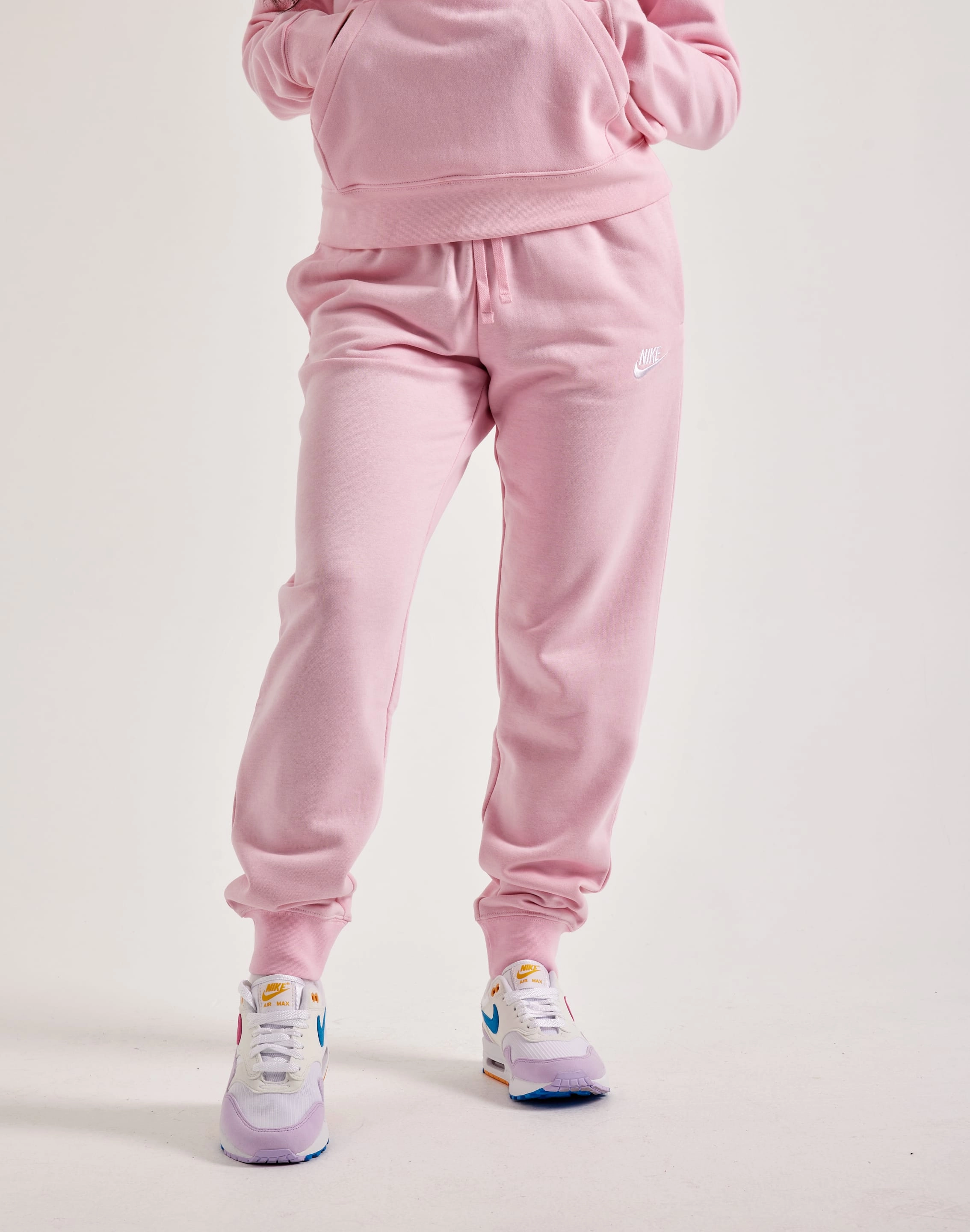 Nike Club Fleece Mid-Rise Pants Denim - based fashion Fashion accessories