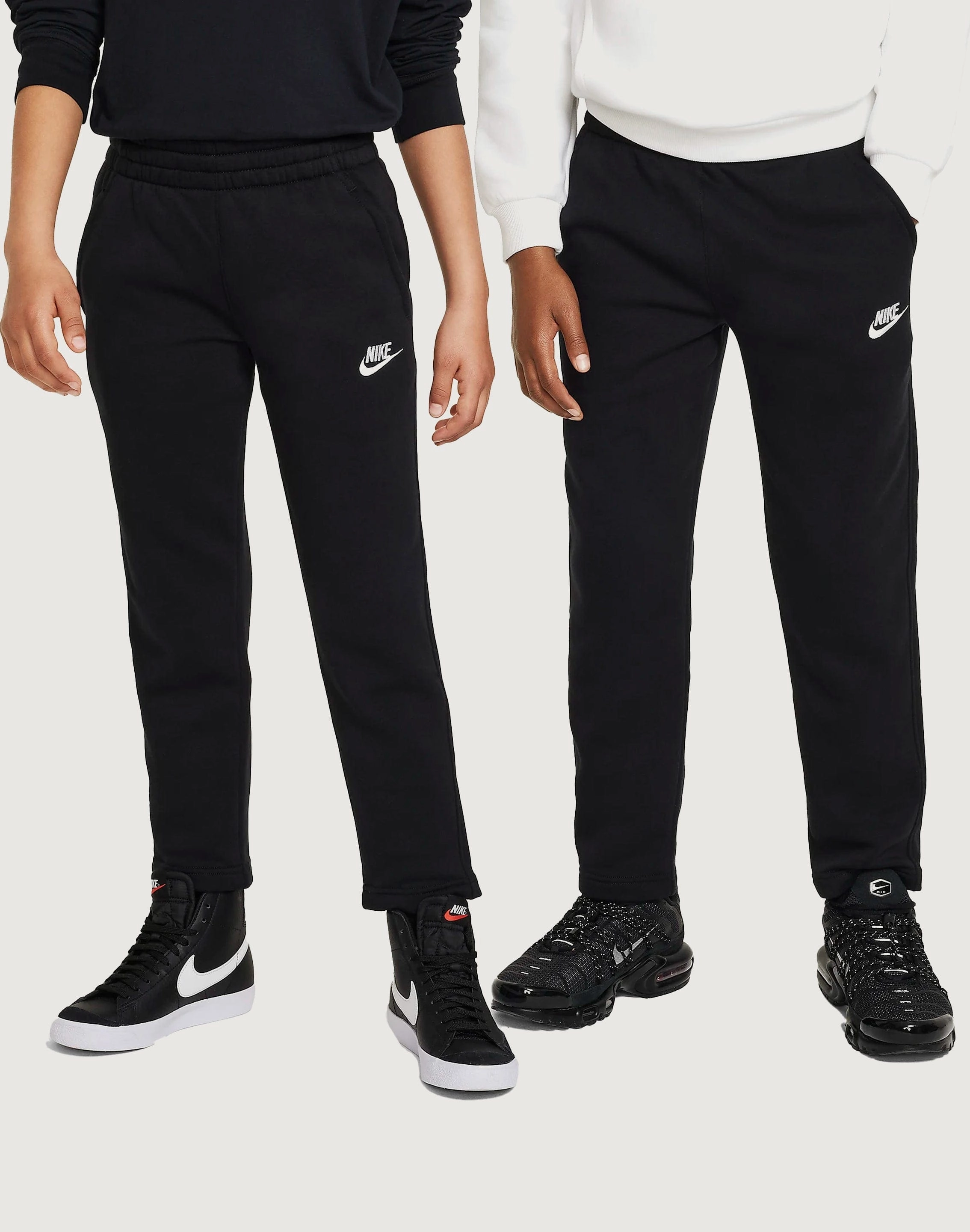 Smart fashion (wearables) Nike Club Fleece Open Hem Pants Grade-School Wool - sourced fashion