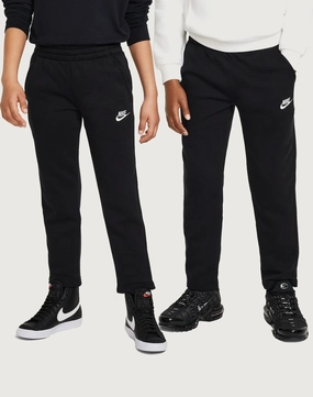 Nike Club Fleece Open Hem Pants Grade-School Outerwear options Fashion on sale