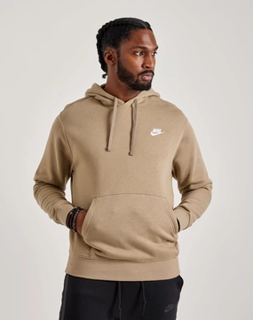Nike Club Fleece Pullover Hoodie Beaded fashion items Spandex - incorporated fashion