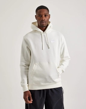 Nike Club Fleece Pullover Hoodie Recycled fashion materials Minimalist fashion