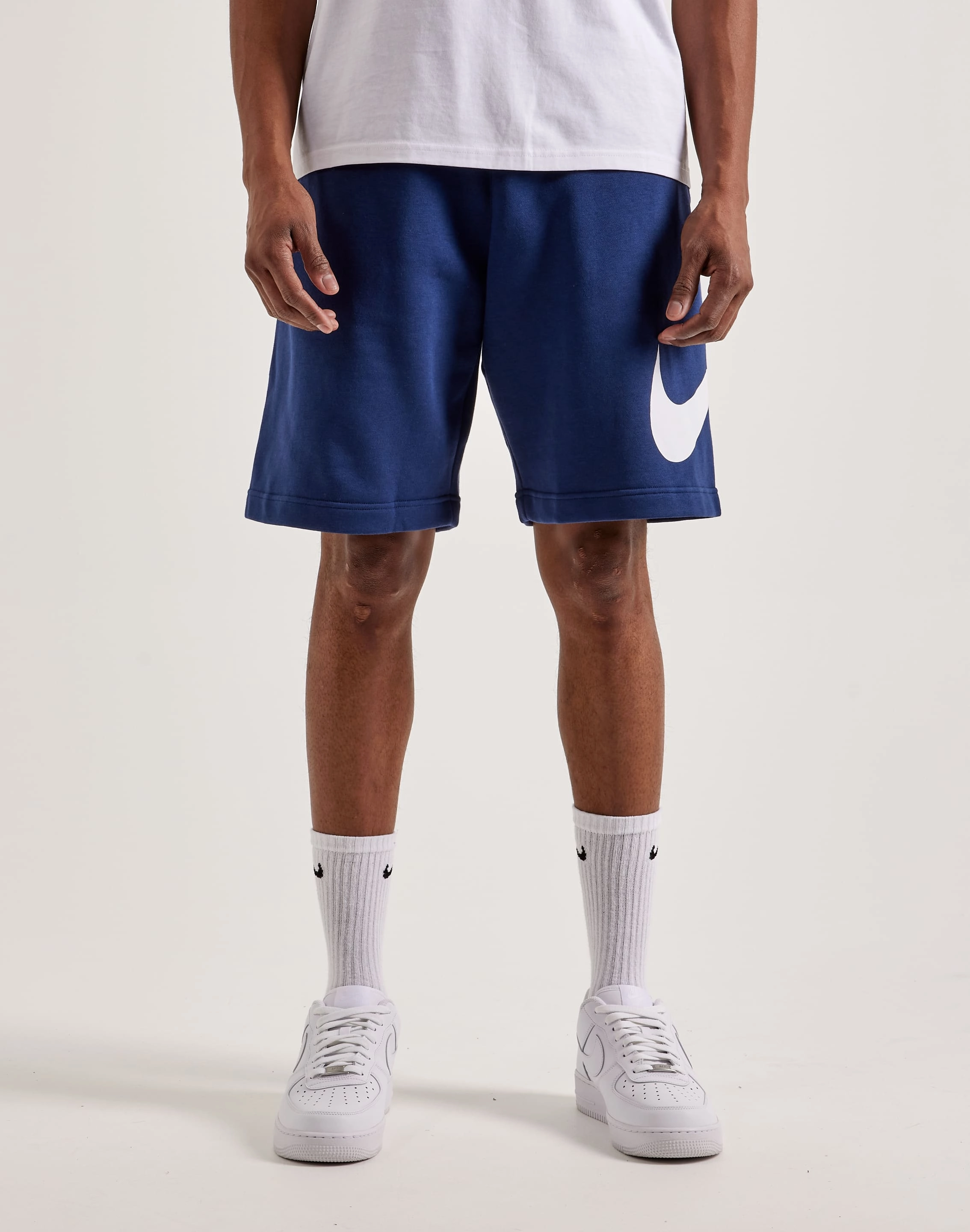 Nike Club Graphic Shorts Denim - based fashion Wool - sourced fashion