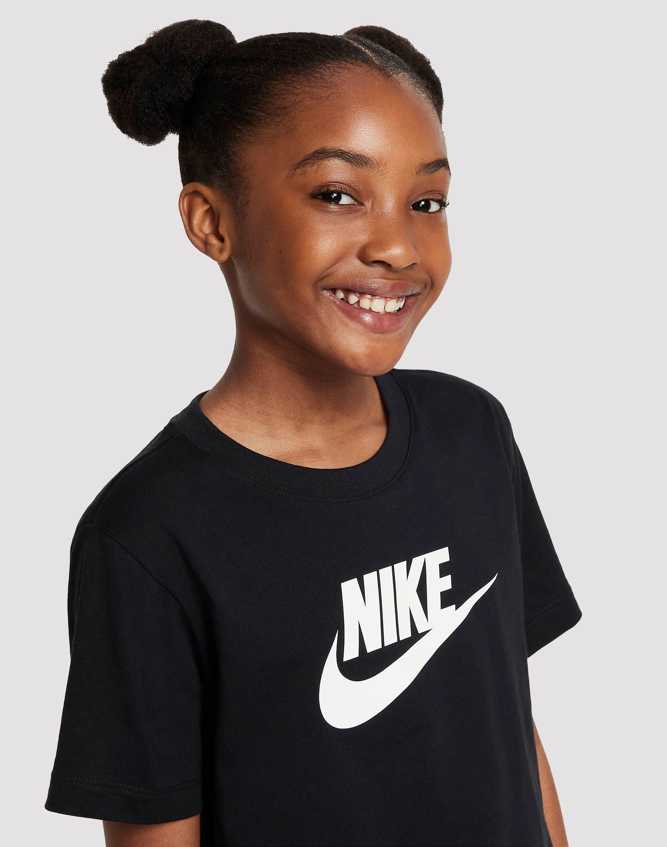 Nike Cropped Tee Grade-School Military - inspired fashion