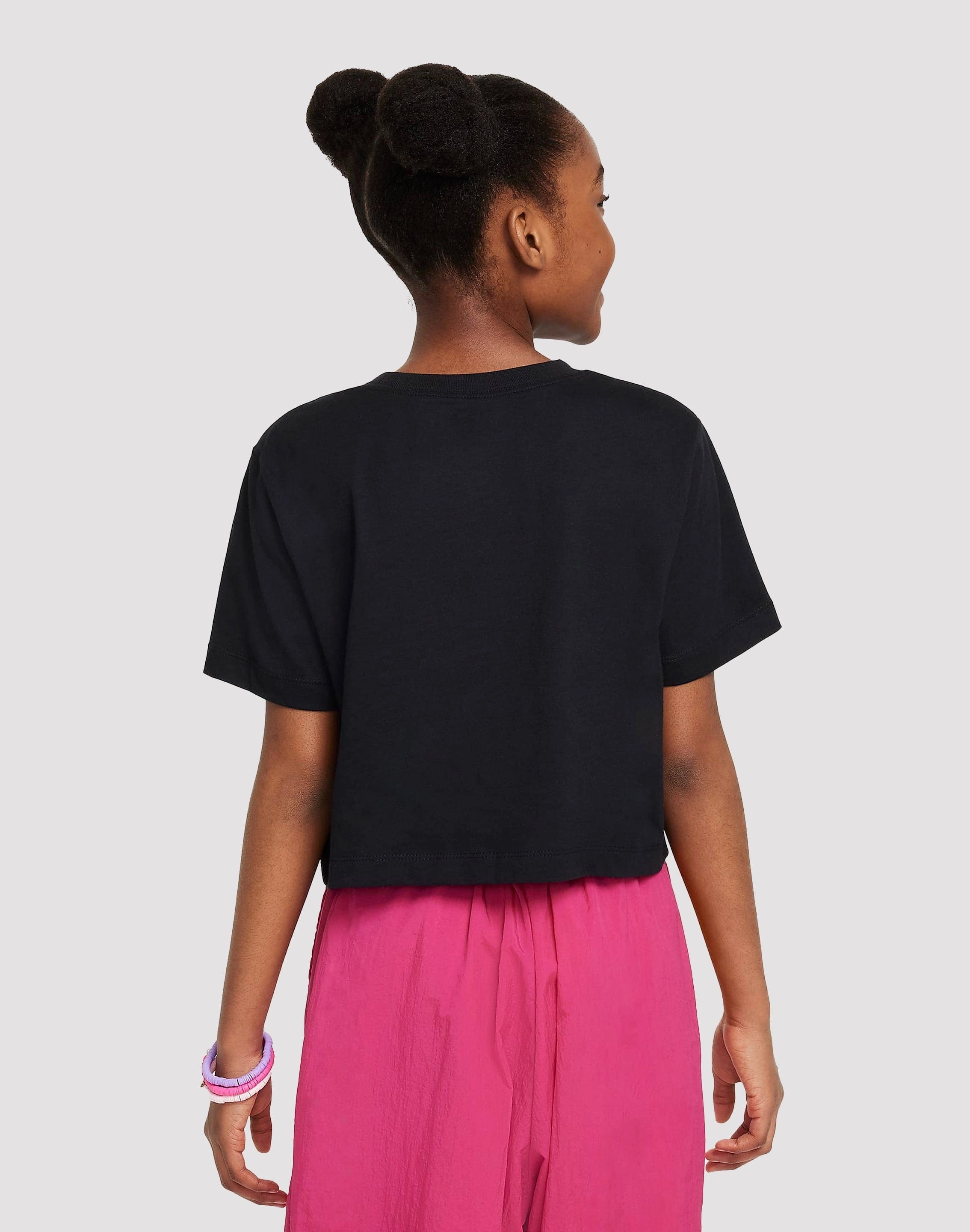 Nike Cropped Tee Grade-School Military - inspired fashion