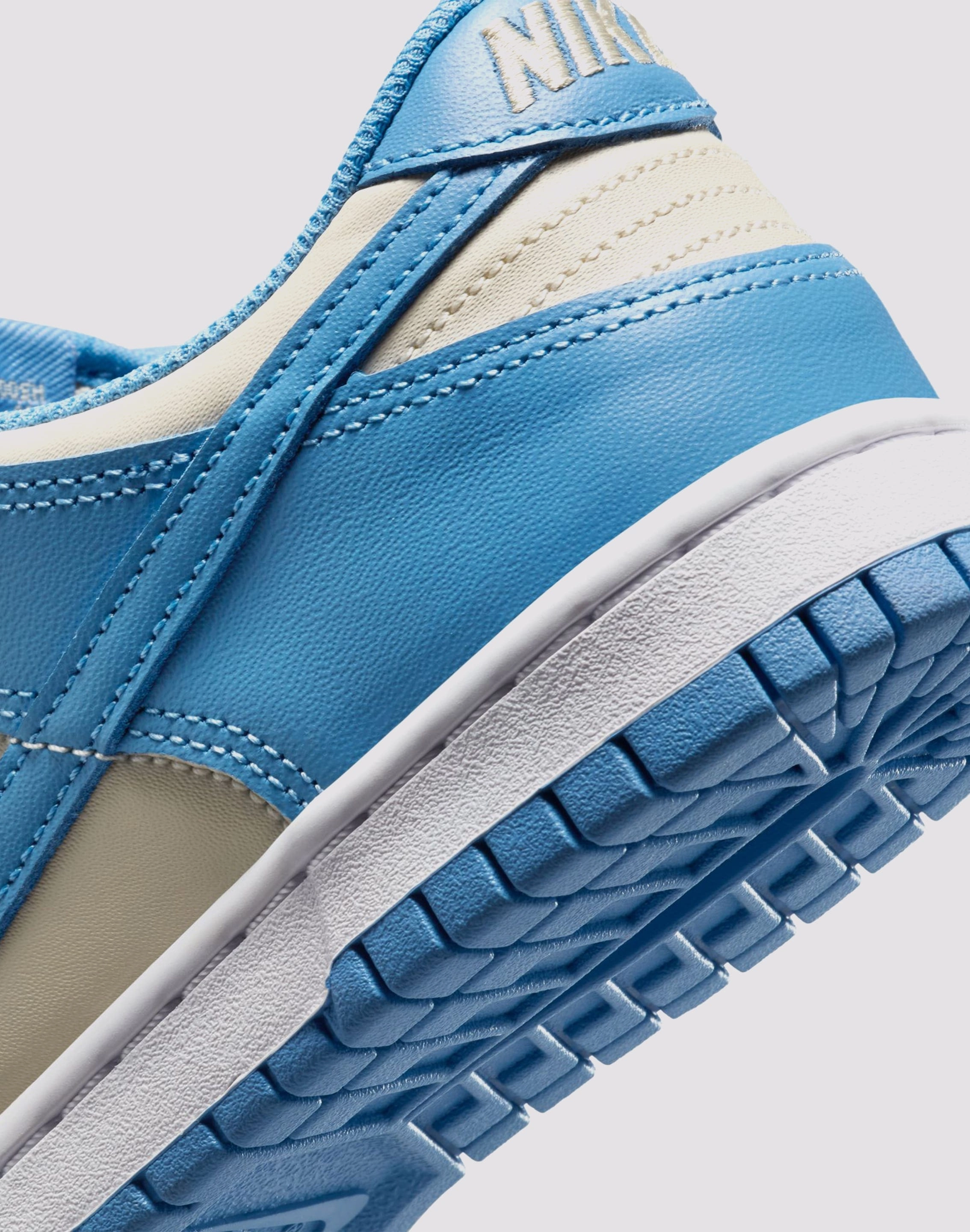Nike Dunk Low Grade School Girls' "Blue Beyond/Beach/White" Clothing assortments