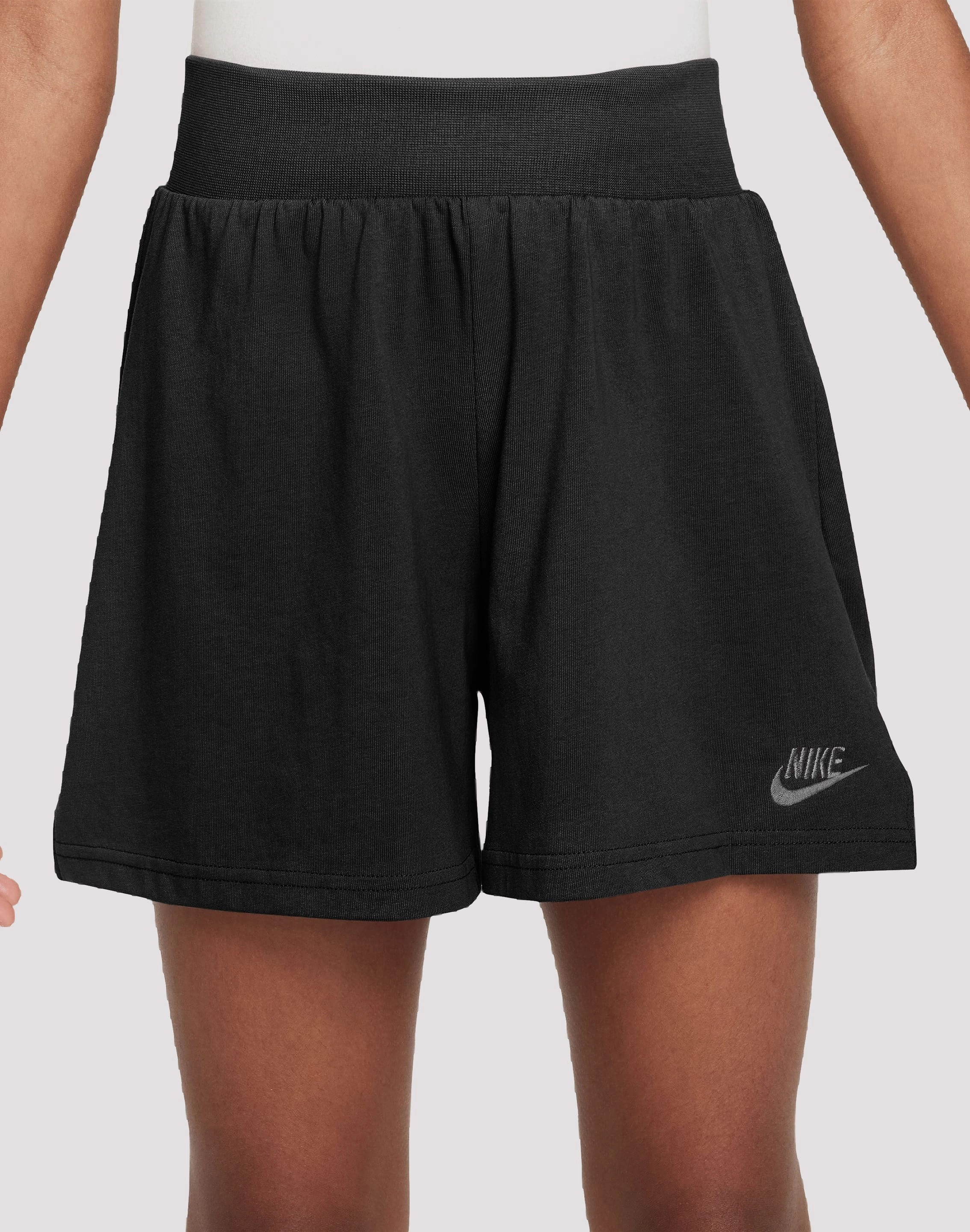 Trendy gear Nike Jersey Black Shorts Fashion for all body types