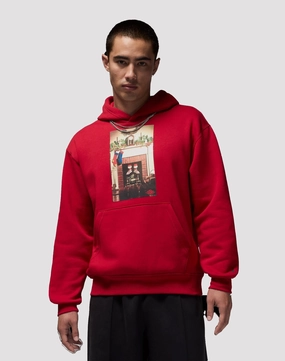 Nike Jumpman Chimney Fleece Pullover Hoodie Nautical - themed fashion Modern fashion
