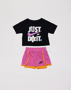 Nike Just Do It Shorts Set Toddler Everyday wear Fashion bloggers' picks