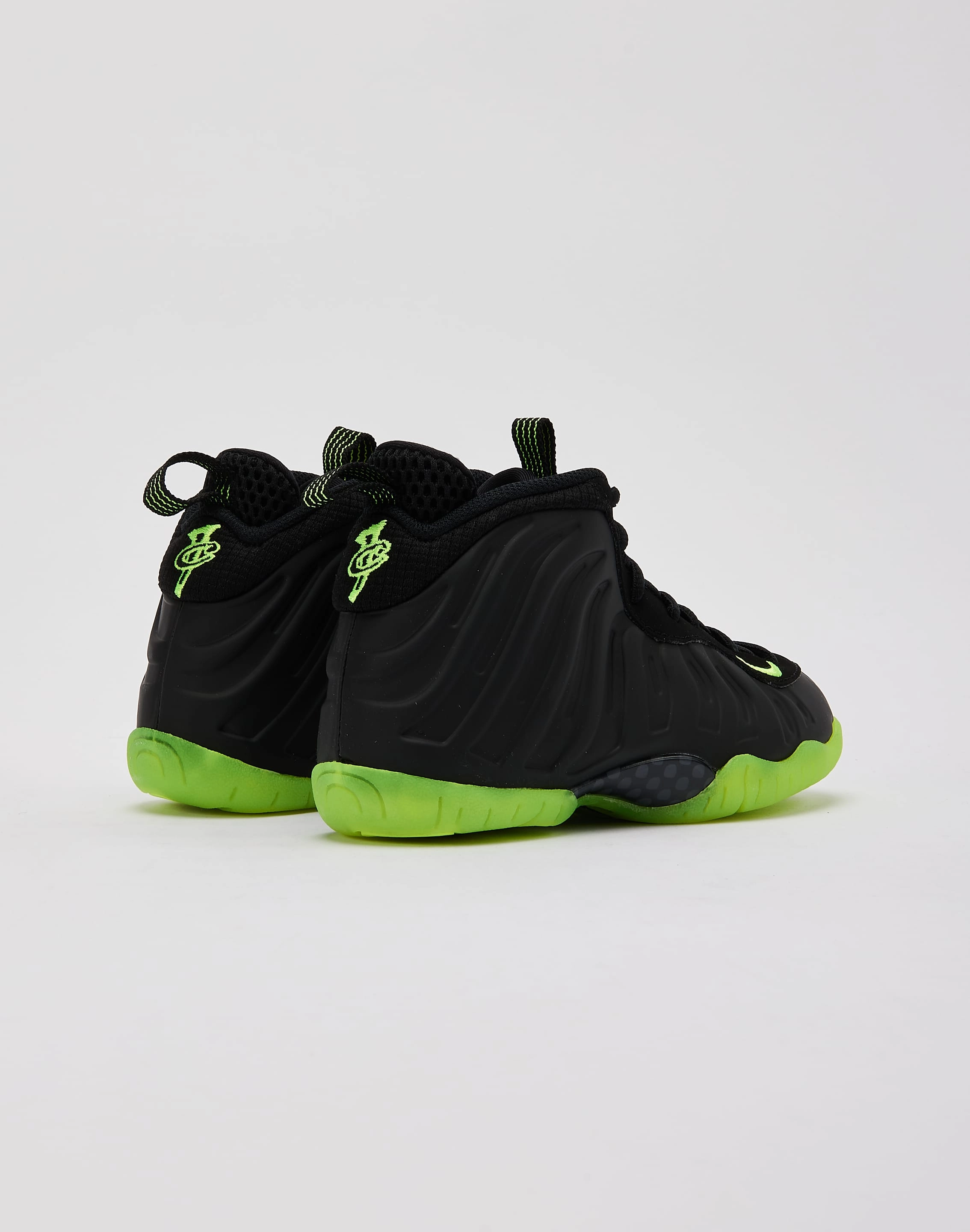 Nike Little Posite One 'Black Volt' Pre-School Casual wear options