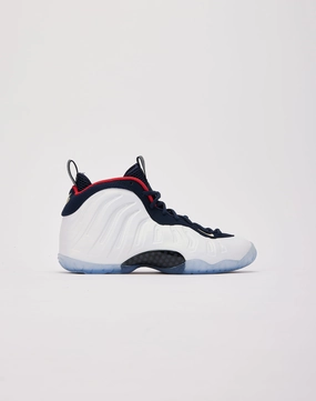 Nike Little Posite One 'Olympic' Grade-School Fashion inspiration Leather - material fashion