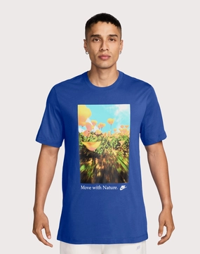 Nike NSW FLOWER PHOTO TEE Hip - hop fashion Evening wear