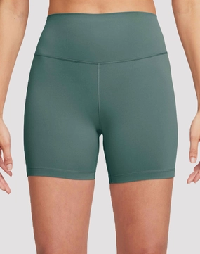 Nike One Dri-FIT High-Waisted 5" Bike Green Shorts Fashion history Fashion photography