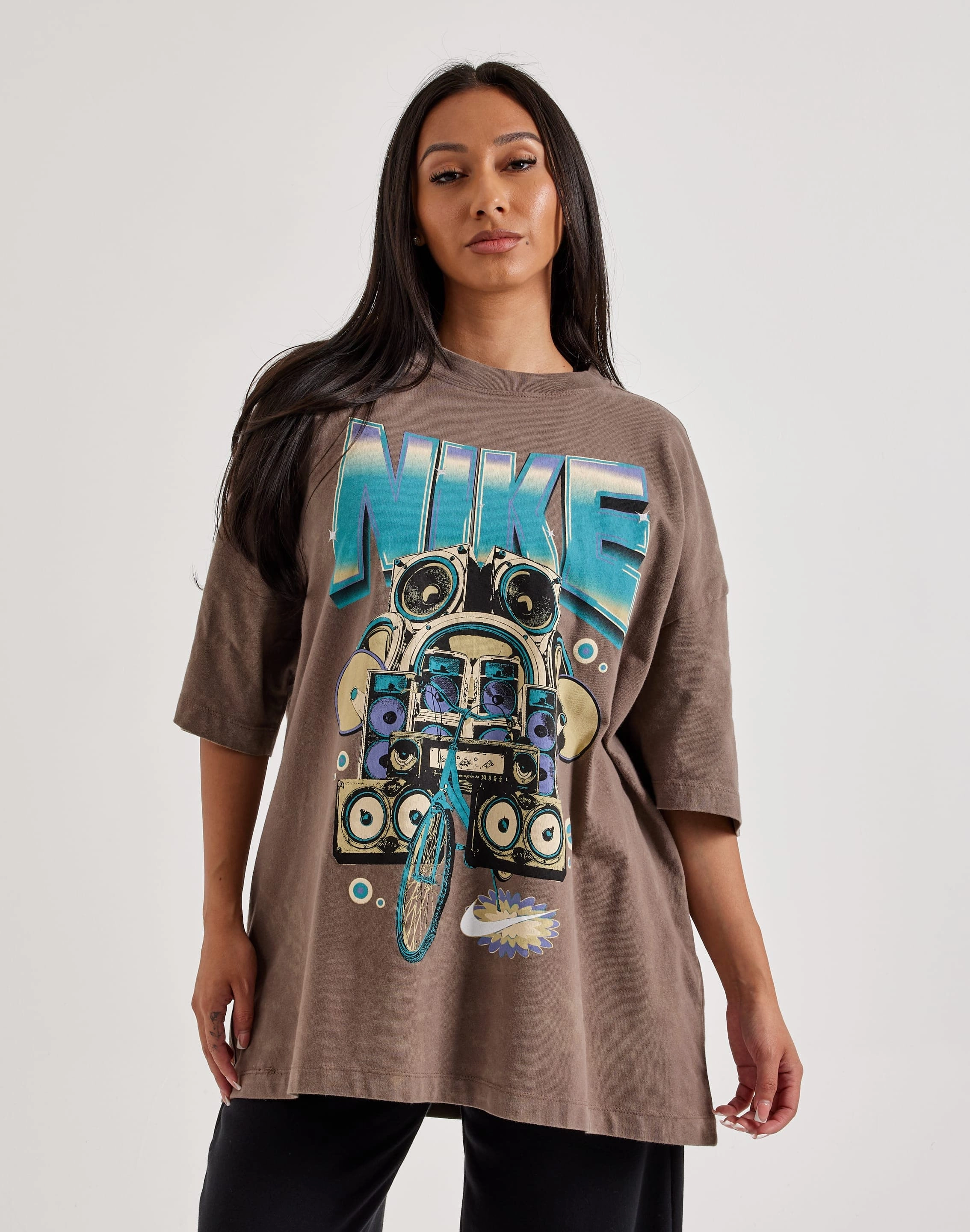 Nike Oversized Graphic Tee Seasonal wear Fashion shows