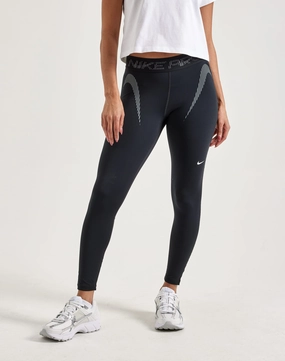 Nike Pro Mid-Rise Graphic Leggings Wardrobe staples Recycled fashion materials