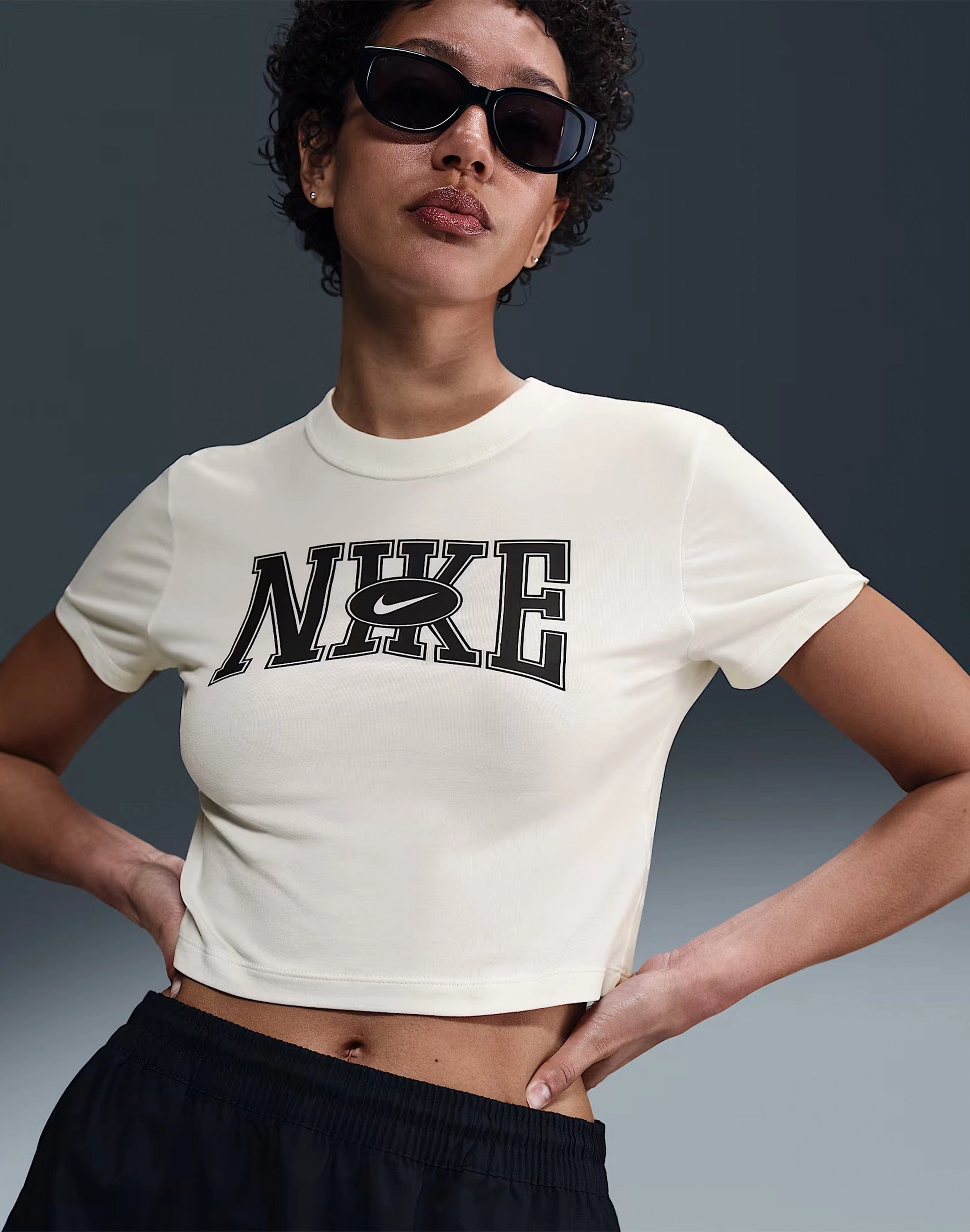 Stylish products Nike Slim Cropped Tee Beaded fashion items