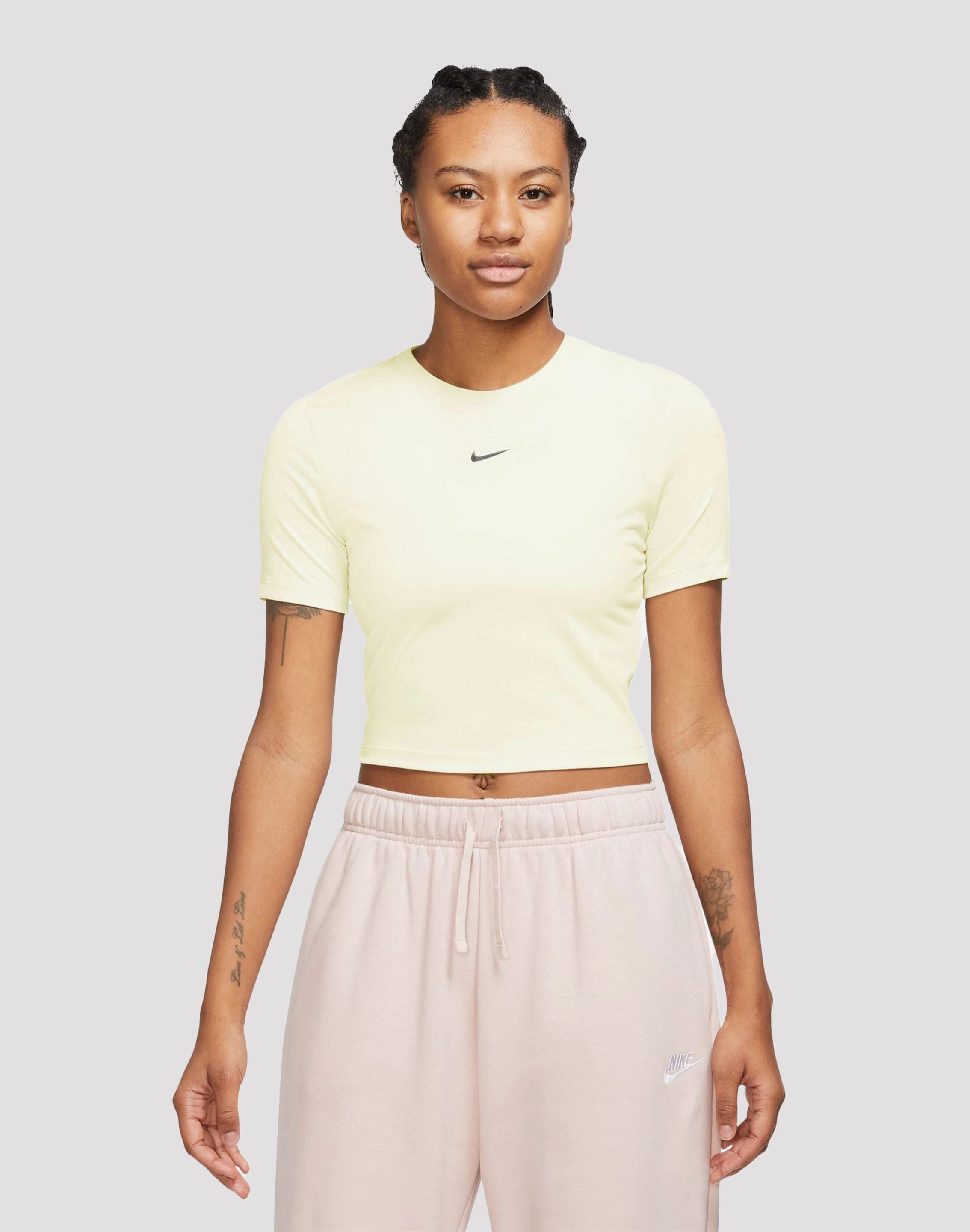 Nike Sportswear Essential Slim Cropped Tee Vintage - inspired fashion Fashion archives