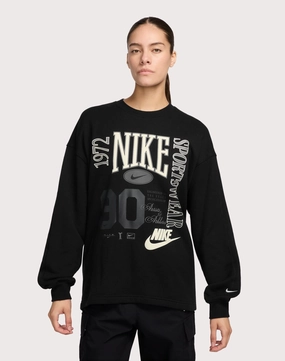 Nike Sportswear Street Fleece Crewneck Sweatshirt High - end fashion Smart fashion (wearables)