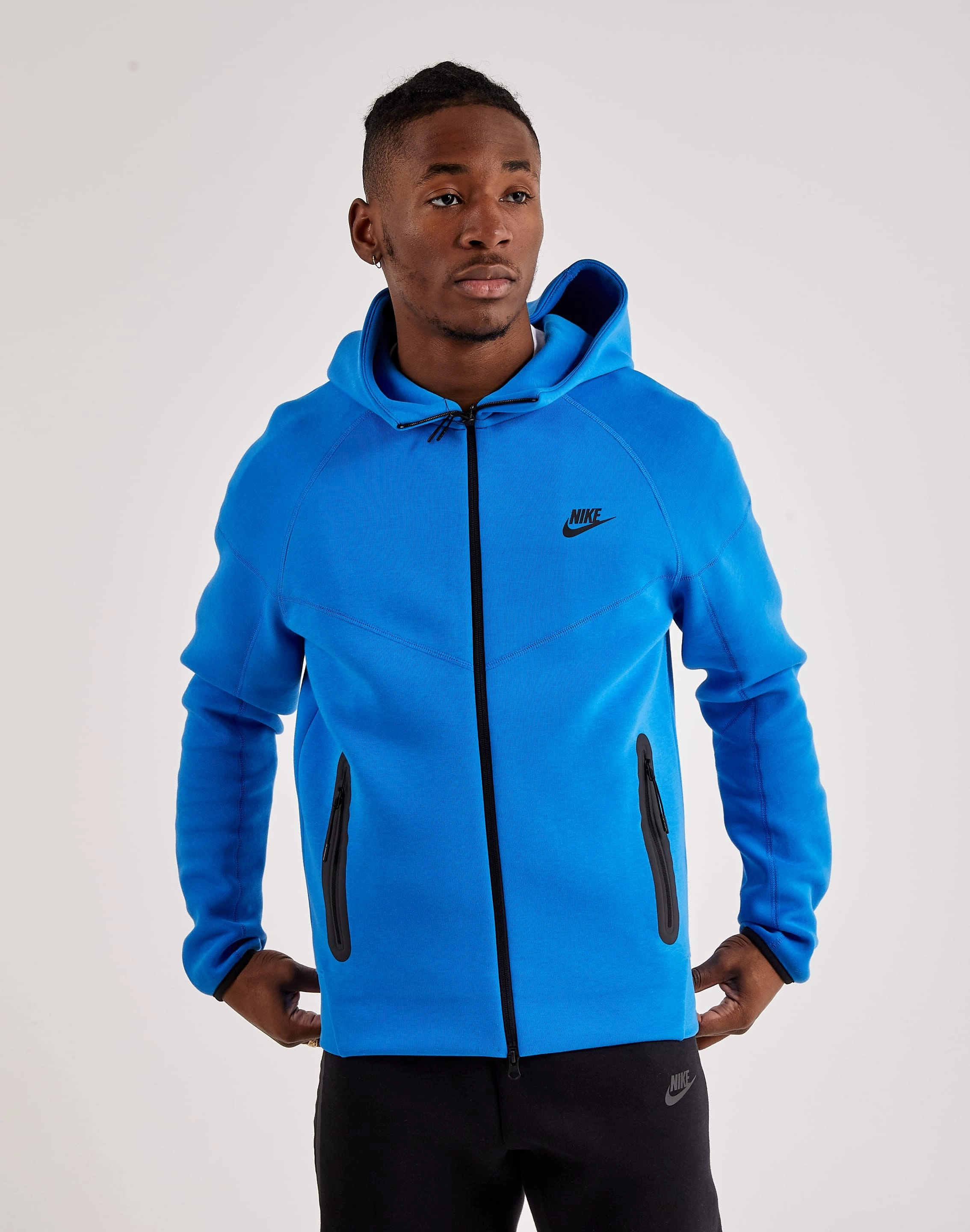 Nike Tech Fleece Windrunner Full-Zip Hoodie Polyester - used fashion Modern fashion