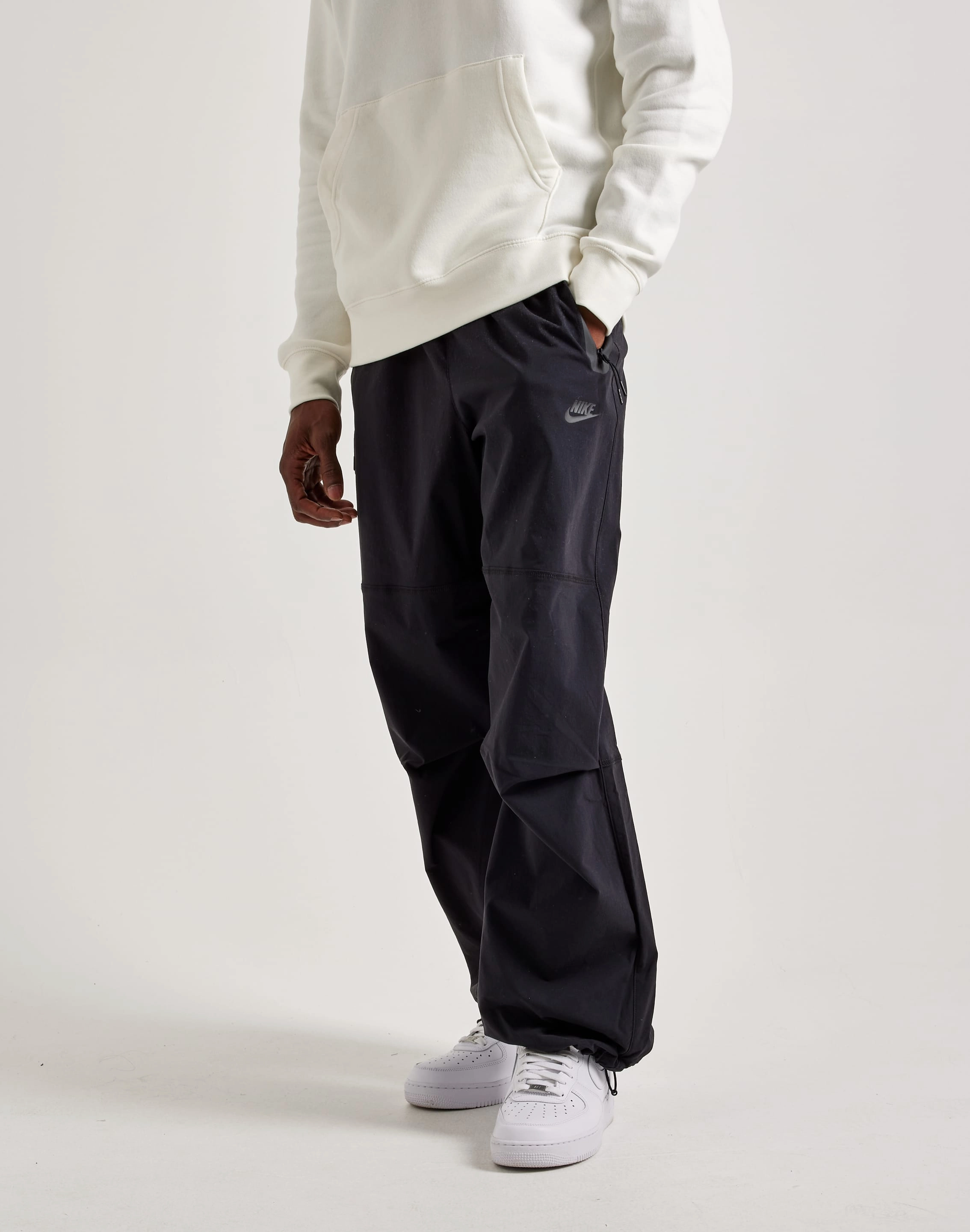 Nike Tech Oversized Pants Suede - finished fashion Modern fashion