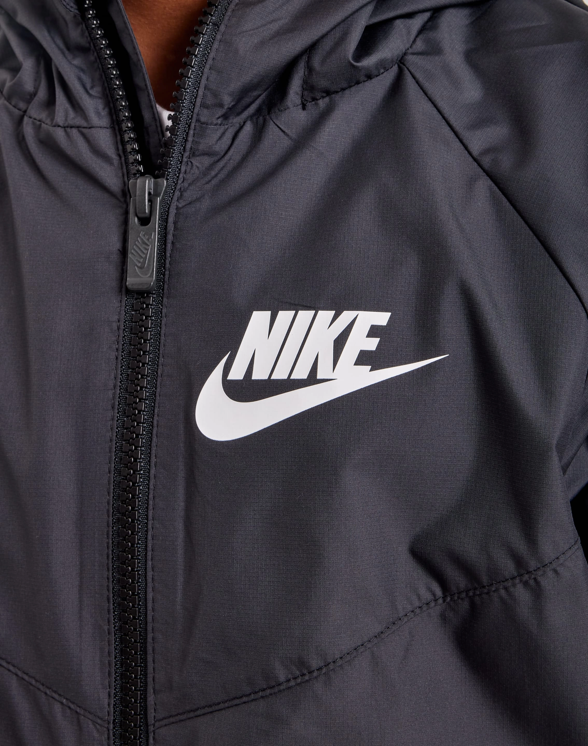 Nike Windrunner Hooded Jacket Grade-School Embroidered fashion