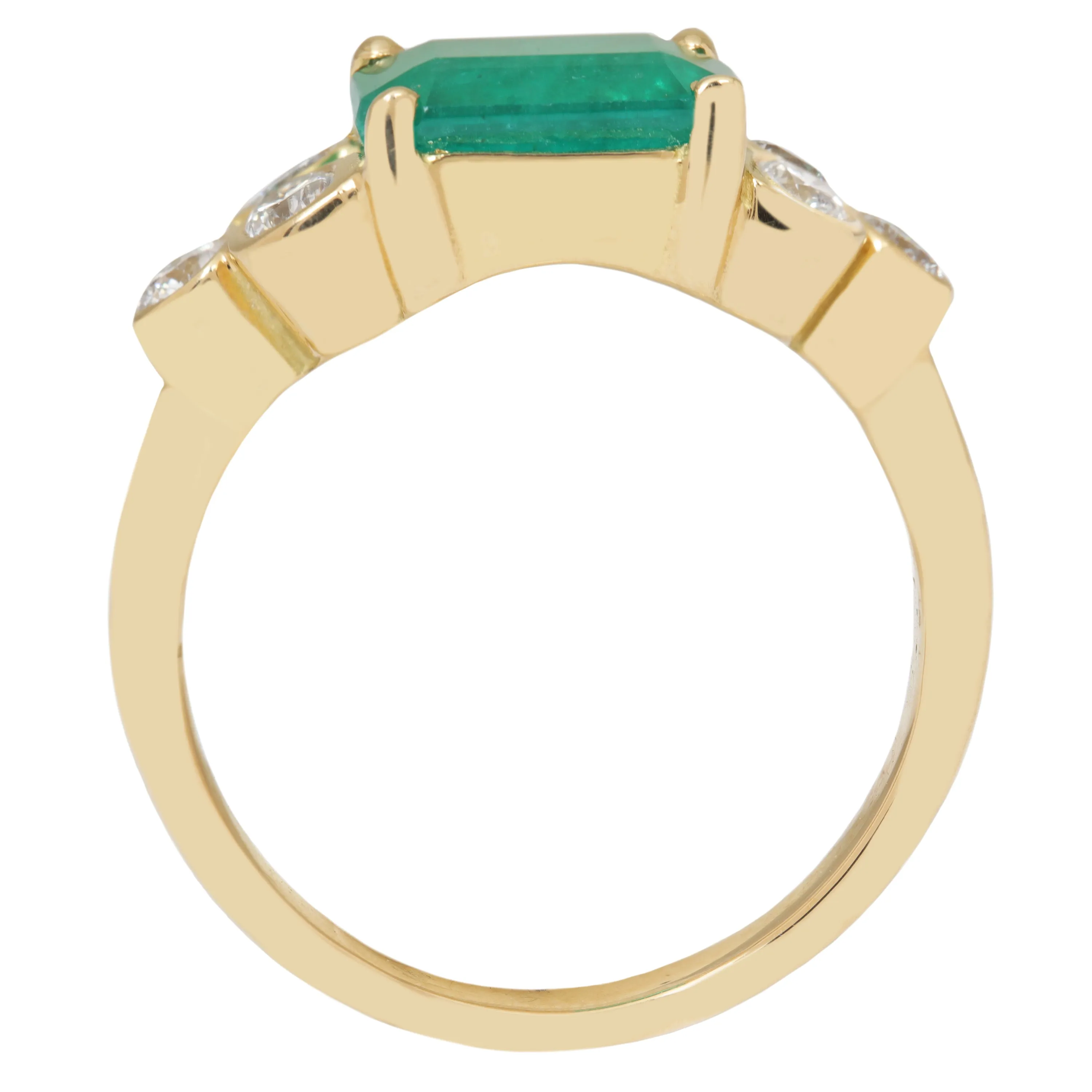 Nova Green Emerald Ring