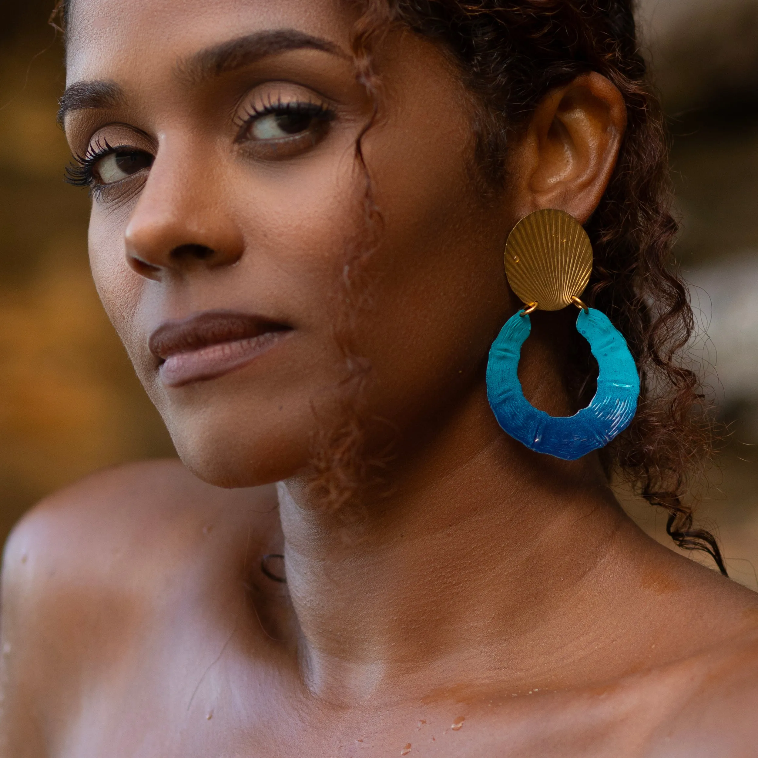 Ocean Bambou Earrings