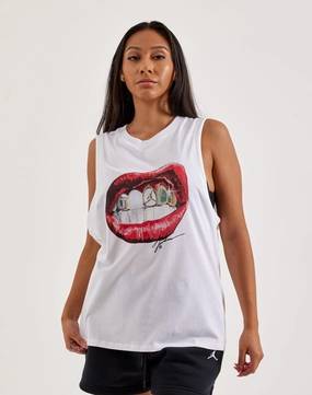 Online fashion shopping Jordan Flight Sleeveless Tee Military - inspired fashion