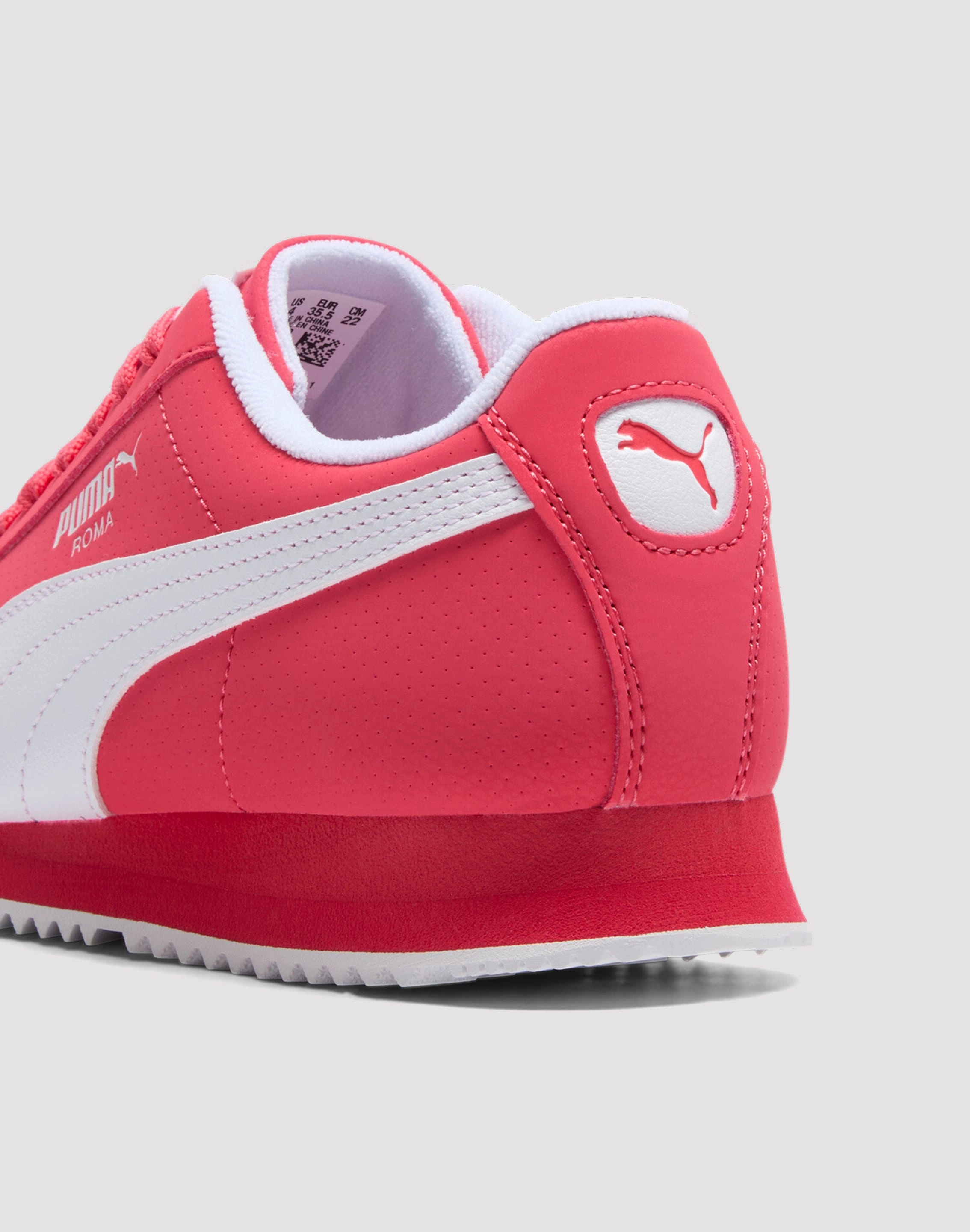 Organic fashion products Puma Roma Reversed Grade School Girls' "Pink/White"