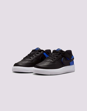 Outerwear options Nike Air Force 1 Low EasyOn Todddler Boys' "Black/Racer Blue/White" Vintage - inspired fashion