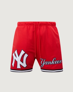 Outerwear options Pro Standard New York Yankees Logo Mesh Shorts Nautical - themed fashion