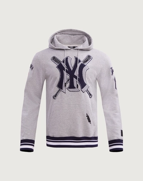 Outerwear options Pro Standard New York Yankees Mashup Rib Hoodie Suede - finished fashion