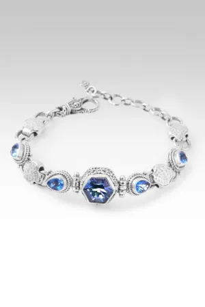 Overflowing Grace Bracelet? in Perfect Luck? Mystic Quartz & Royal Bali Blue? Mystic Topaz