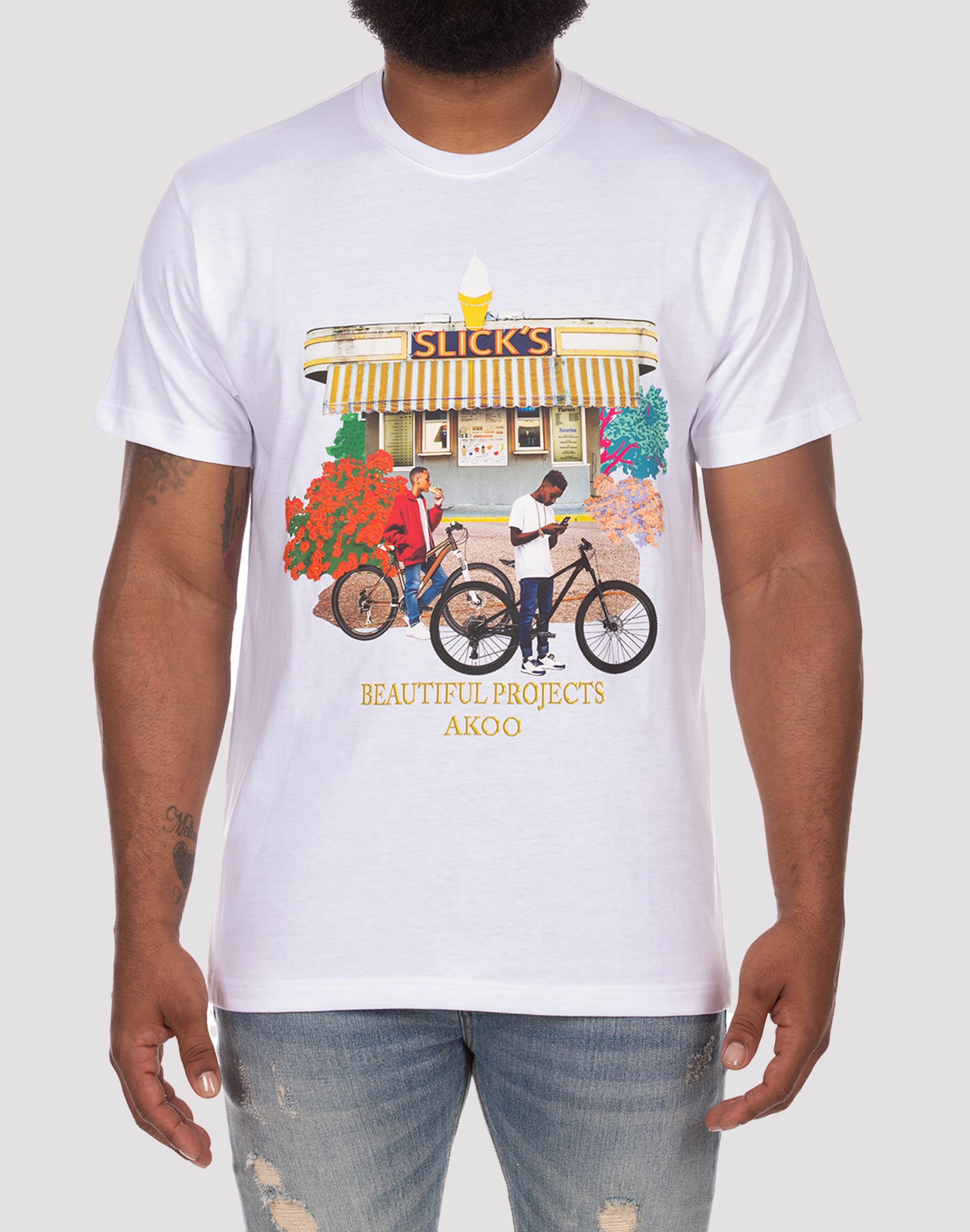 Party wear Akoo Parlor Tee Comfortable apparel