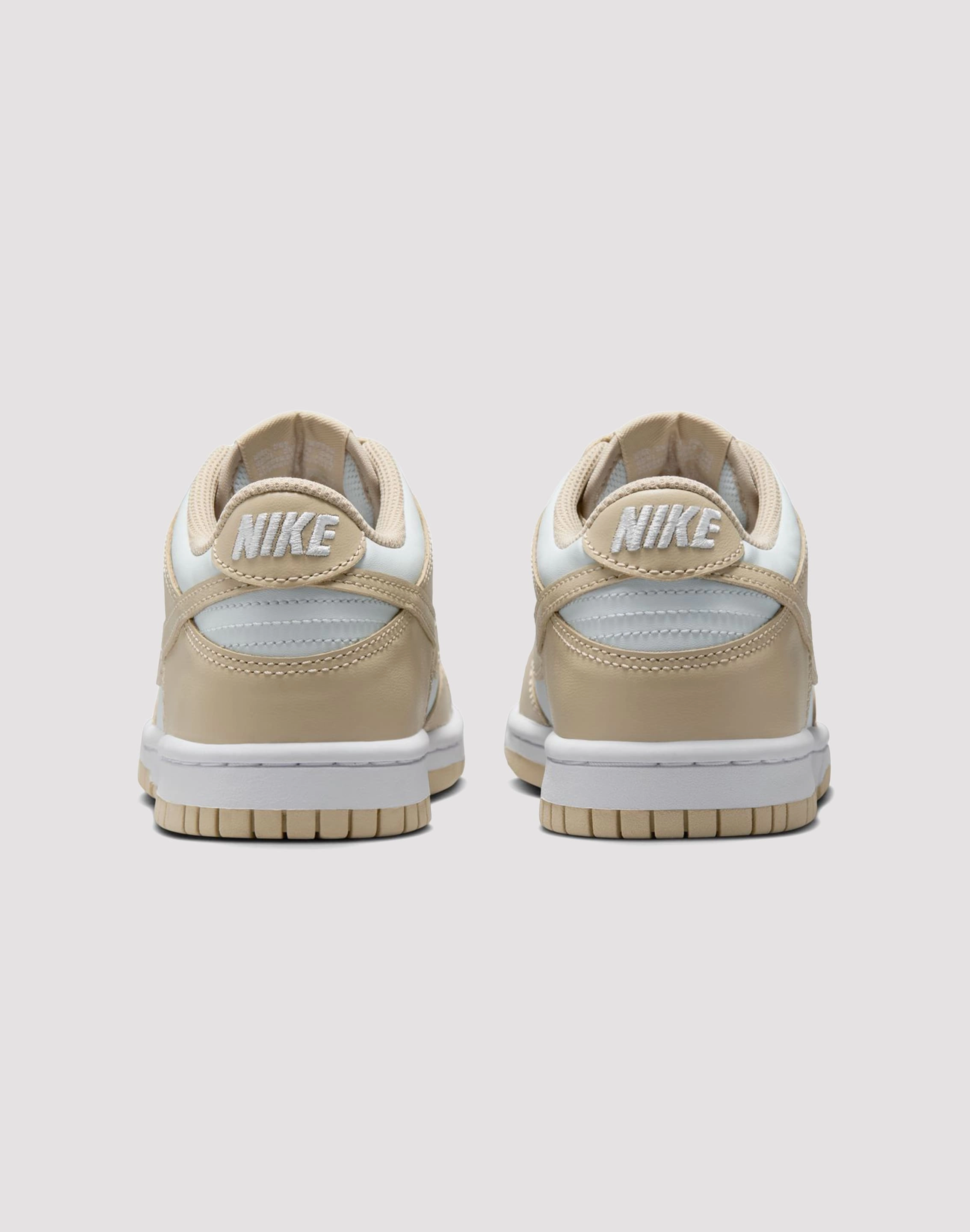 Party wear Nike Dunk Low Grade School Boys' "Desert Khaki/Pure Platinum"