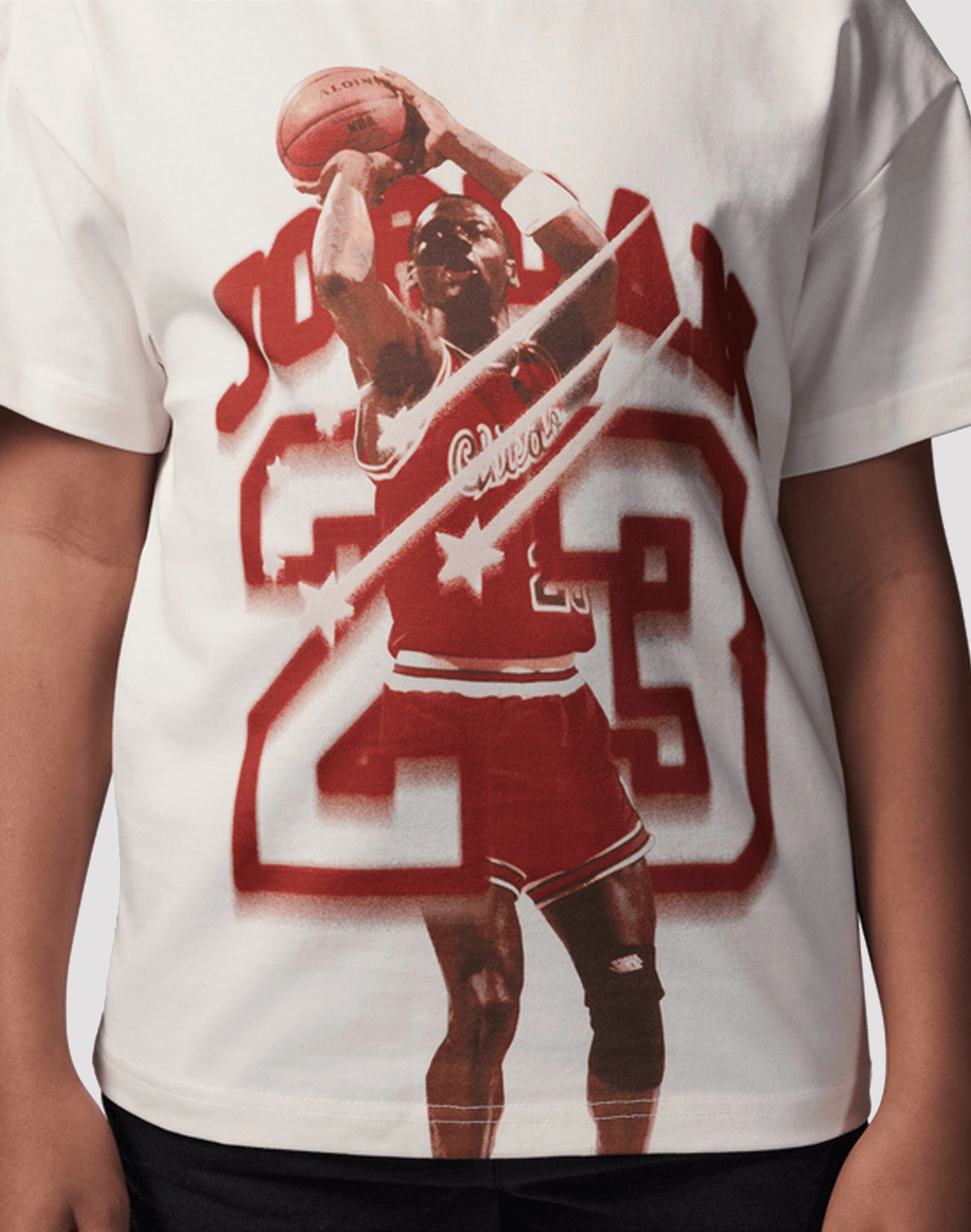 Patterned fashion (floral, stripes, etc.) Jordan 40th Anniversary Tee Grade-School