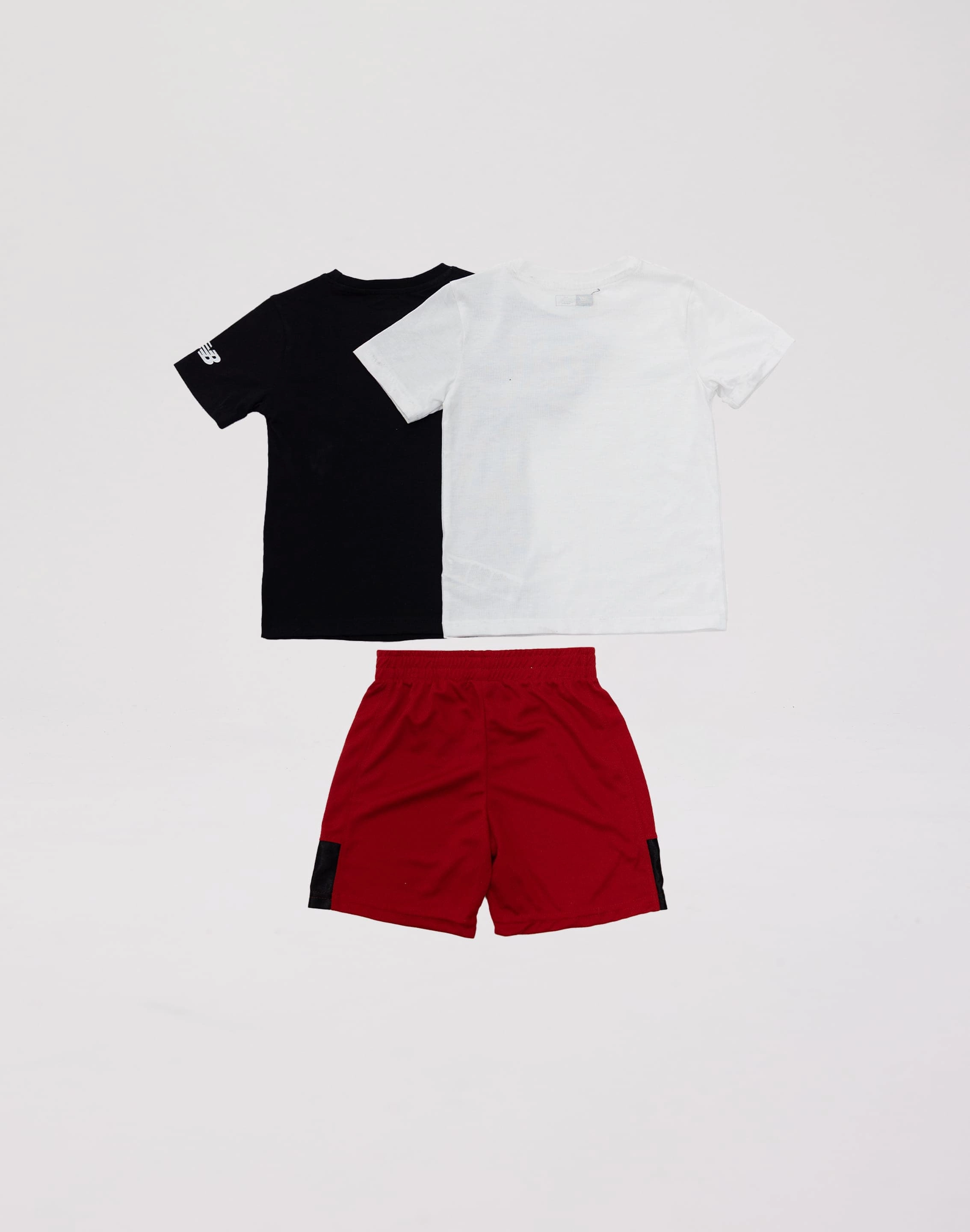 Patterned fashion (floral, stripes, etc.) New Balance Varsity 3-Piece Shorts Set Toddler