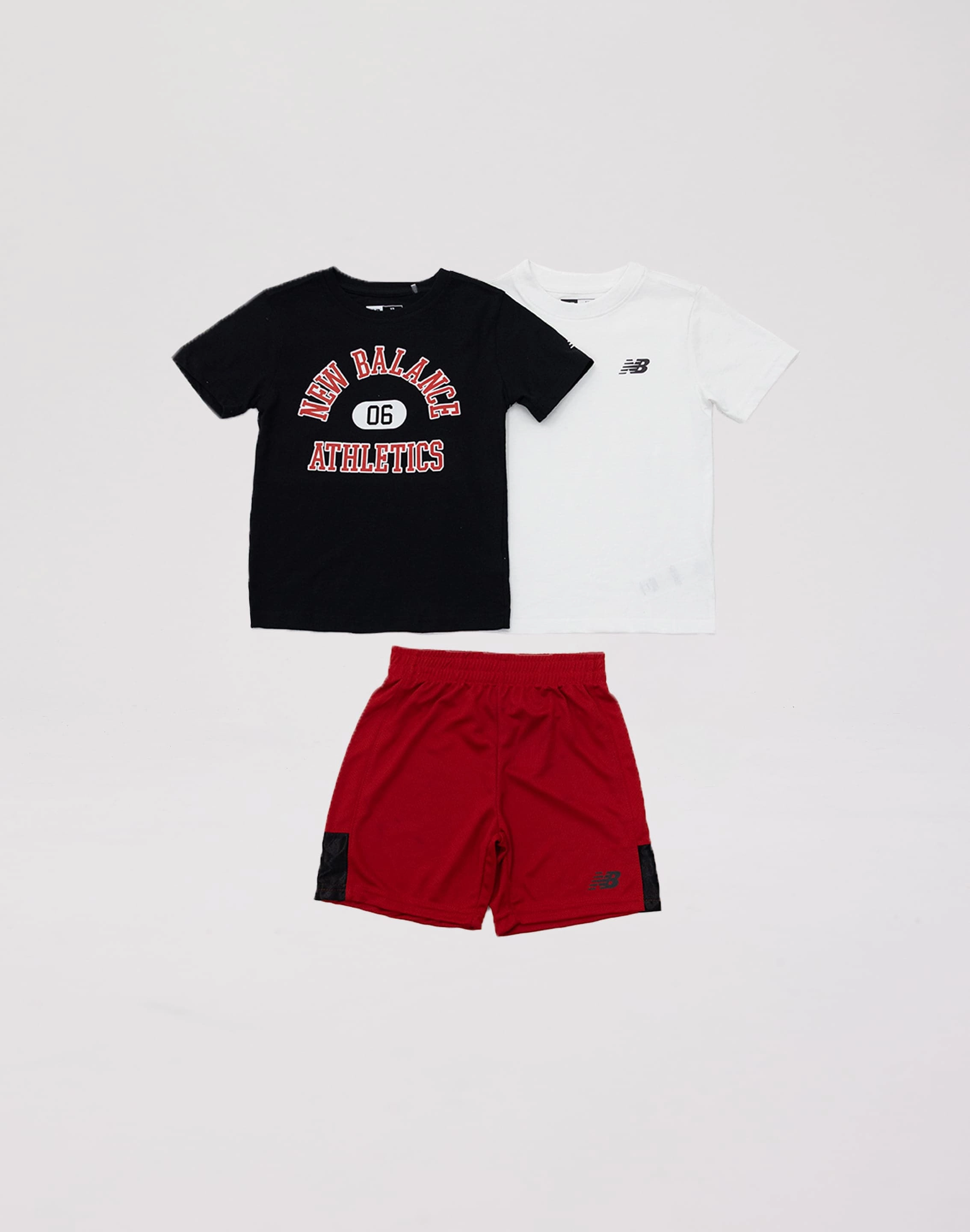 Patterned fashion (floral, stripes, etc.) New Balance Varsity 3-Piece Shorts Set Toddler Fashion catalog