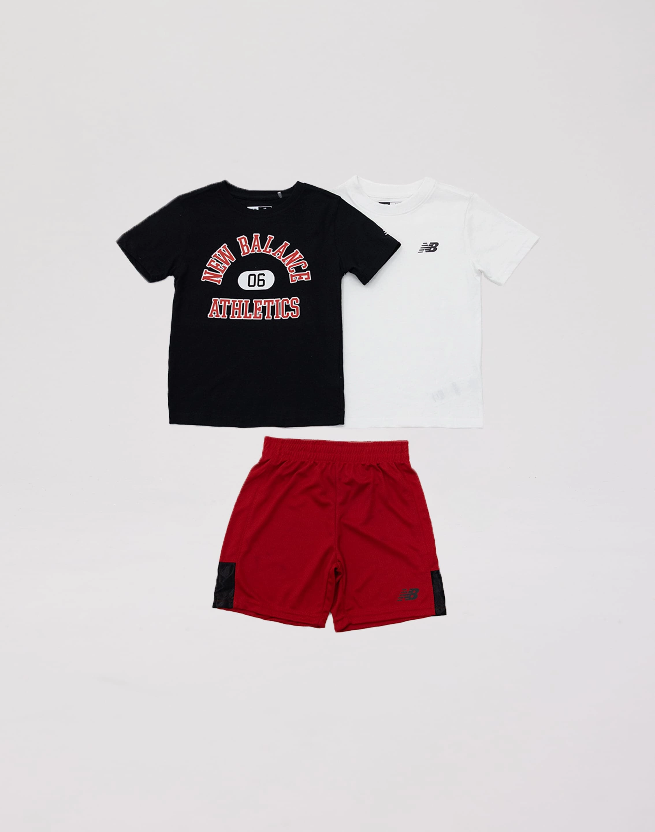 New Balance Varsity 3-Piece Shorts Set Toddler Outerwear options Suede - finished fashion