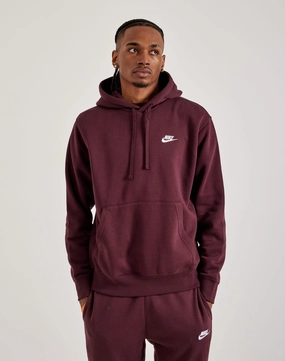 Patterned fashion (floral, stripes, etc.) Nike Club Fleece Pullover Hoodie Business casual wear