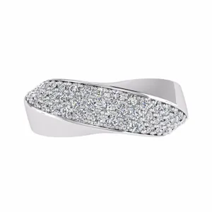 Pave Diamond Ring 14K Gold