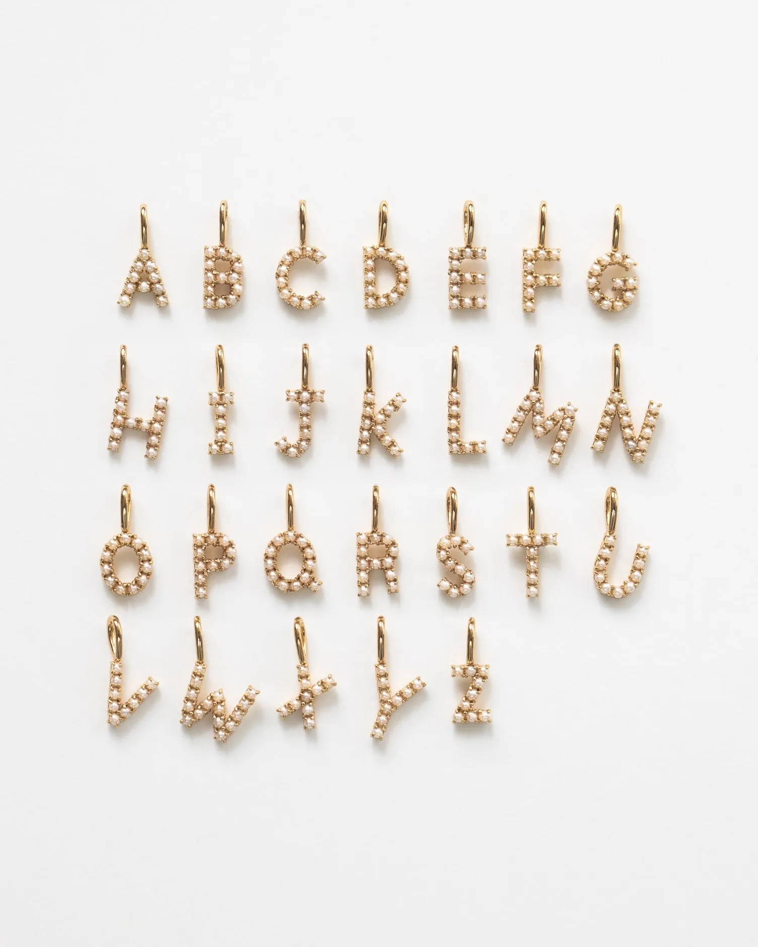 Pearl Initial Necklace