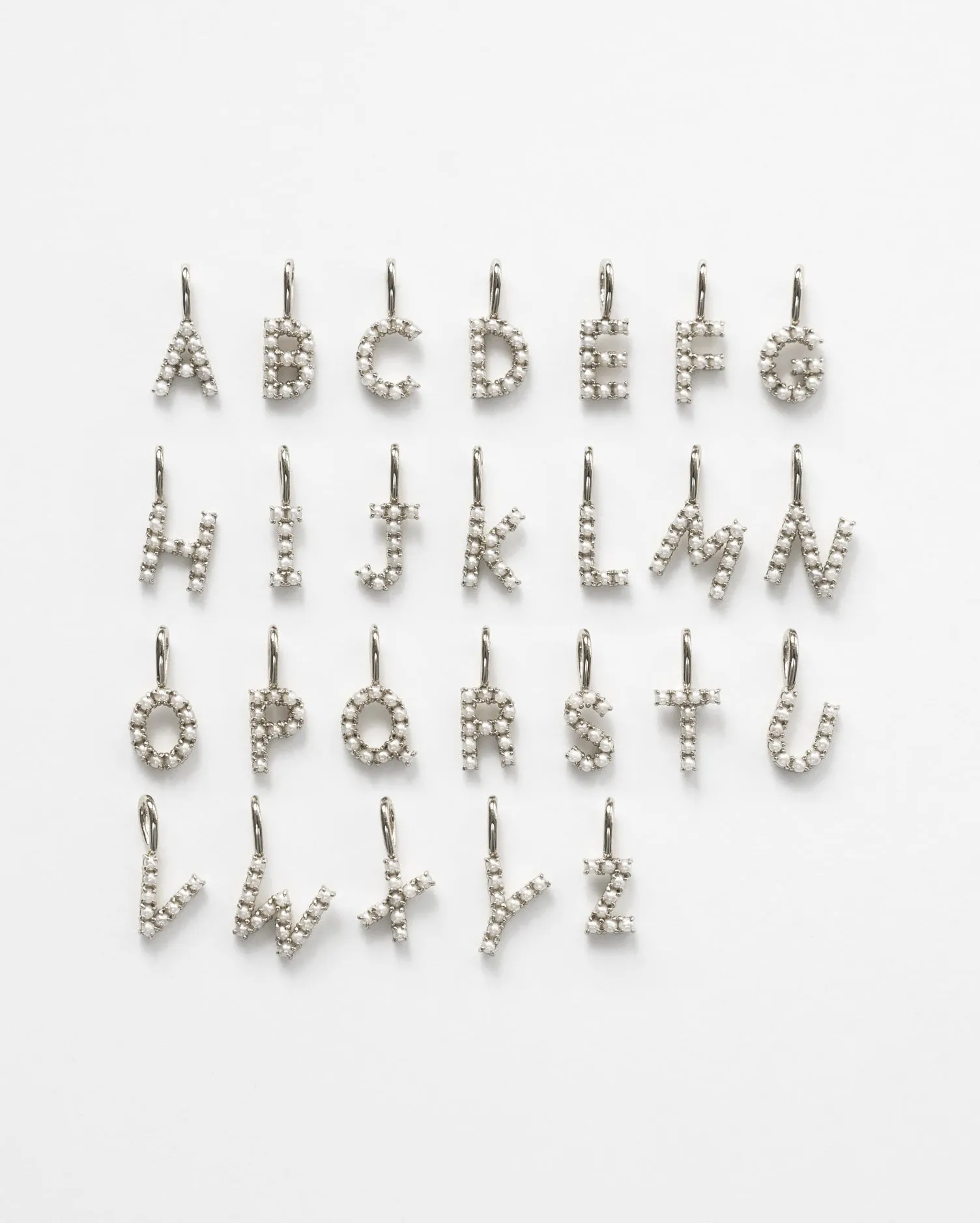 Pearl Initial Necklace