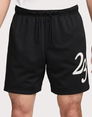 Polyester - used fashion Jordan MVP Mesh Black Shorts Fashionable goods