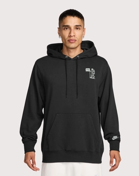 Polyester - used fashion Nike Club French Terry Pullover Hoodie Outerwear options