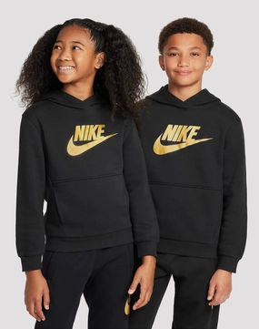 Polyester - used fashion Nike NSW Club Fleece Hoodie Grade-School Preppy style items